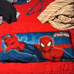 Spider-Man Blue Pillowcase